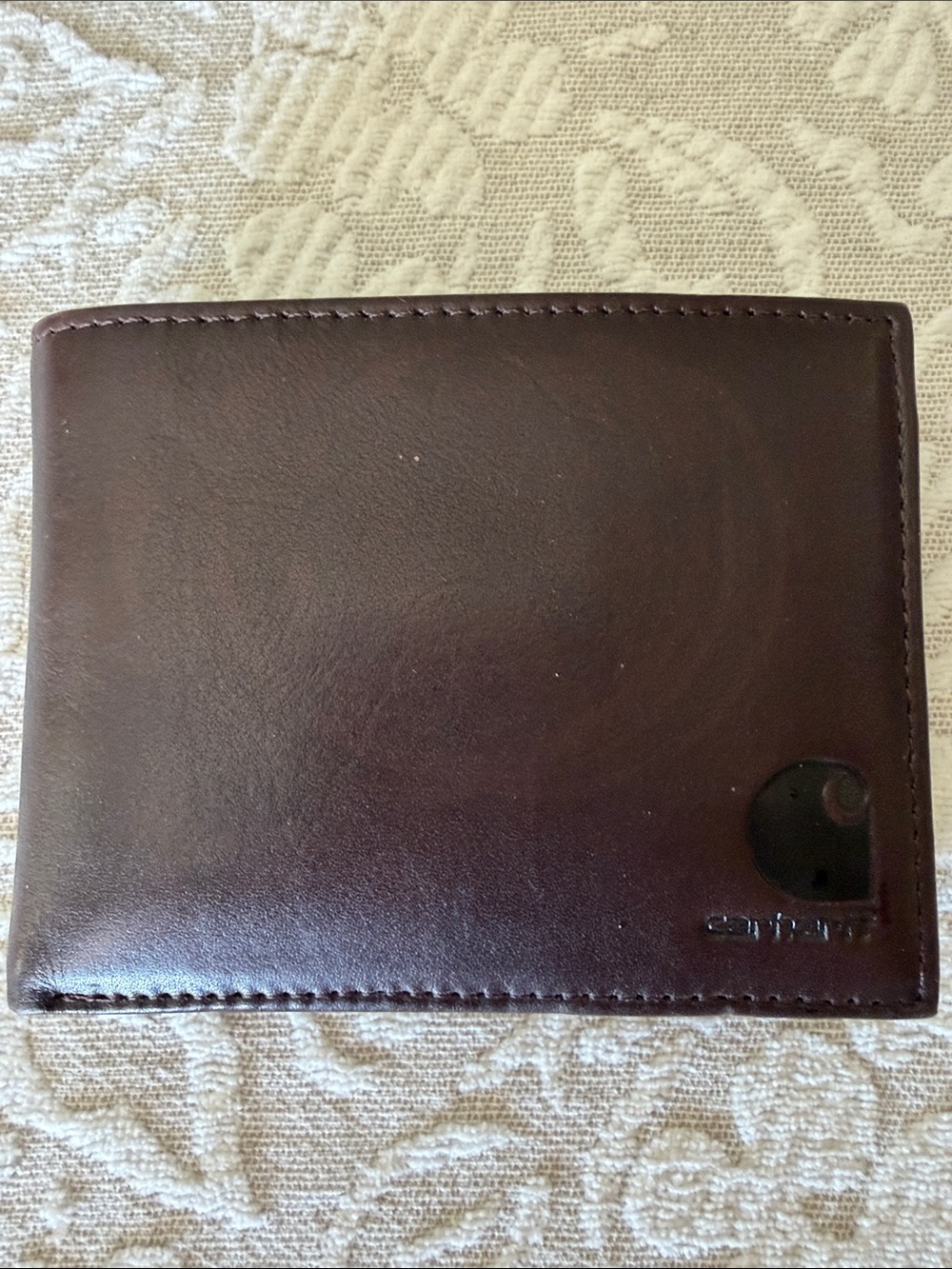 Carhartt Brown Leather Card & Key Holder Wallet
